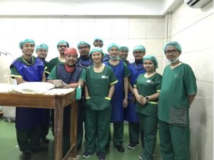 With dr Ngurah and participants of Kertha Usada Hospital Interventional Pain Management Workshop, Bali, Indonesia